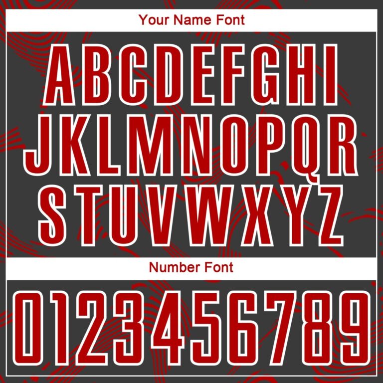 Custom Black Red-White Curve Lines Sublimation Soccer Uniform Jersey - Image 3