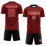 Custom Royal Light Blue Slash Sublimation Soccer Uniform Jersey - Image 2