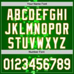 Baseball Patricks Custom Jersey Green White-Bay Orange 3D Authentic - Image 5