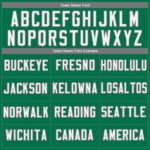 Baseball Patricks Jersey White-Gray Green Kelly St. Custom Day - Image 5