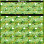 Day Jersey Pattern Custom Green Neon 3D Baseball Design Authentic St. - Image 4