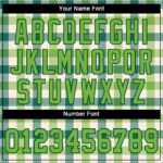 Green-Green White Authentic Custom St. Day Neon 3D Design Baseball - Image 5