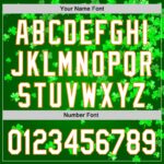 Jersey Green St. White-Bay Authentic 3D Custom Patricks Orange Day - Image 5
