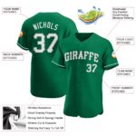 Kelly Green Jersey St. Baseball Patricks Custom Day Authentic - Image 6