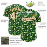 Orange Day Beer 3D Baseball St. Authentic Custom Shamrock Patricks - Image 3
