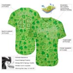 Patricks Authentic Green-White Day St. Design Jersey Green 3D Custom - Image 3