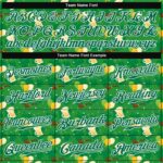 Pattern Green-White Authentic Patricks 3D Custom Day Kelly Design - Image 4